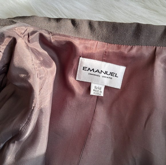 SALE. Emanuel Ungaro lightweight wool blazer - Picture 10 of 13